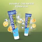 VI-JOHN Lime & Lemon Shaving Cream | Best Shaving Cream for A Smooth Shave Experience | enriched with Vitamin E & Tea Tree Oil -124g - Image 5