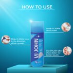 VI-JOHN Best Shaving foam for All Skin Types | Dermatologically Tested | enriched with Vitamin E & Tea Tree Oil-401g - Image 2