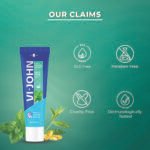 VI-JOHN Mint & Marine | Best Shaving Cream For Sensitive Skin | Dermatologically Tested | enriched with Vitamin E & Tea Tree Oil-124g - Image 4