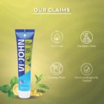 VI-JOHN Lime & Lemon Shaving Cream | Best Shaving Cream for A Smooth Shave Experience | enriched with Vitamin E & Tea Tree Oil -124g - Image 4