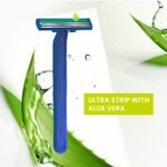 VI-JOHN Shave pro Triple Blade Shaving Razors With Lubricating Aloe Vera Strip(CONTAIN 5 PCS) - Image 2