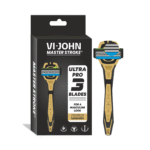 VI-JOHN Master Stroke Ultra Pro 3 Blade Shaving Razor for Men
