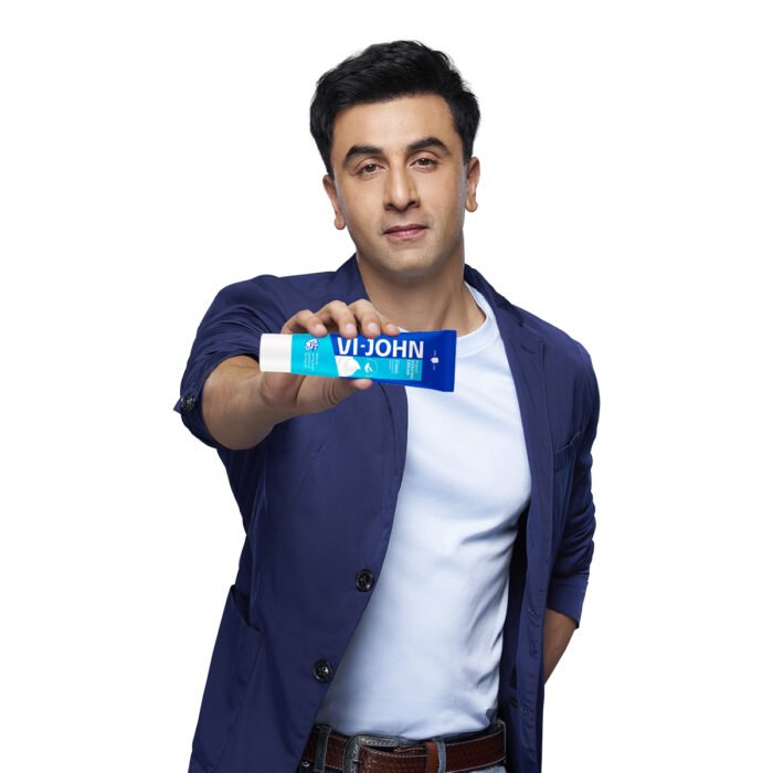VI-JOHN All Skin Type Shaving Cream 124 GM | Dermatologically Tested - Image 2