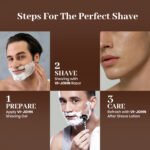 VI-JOHN Moisturizing Shaving Gel with Cocoa Butter-200 ML | For All Skin Types - Image 4