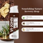 VI-JOHN Moisturizing Shaving Gel with Cocoa Butter-200 ML | For All Skin Types - Image 3