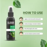 VI-JOHN Master Stroke Green Tea with Tea Tree Face Wash 100ML - Image 5