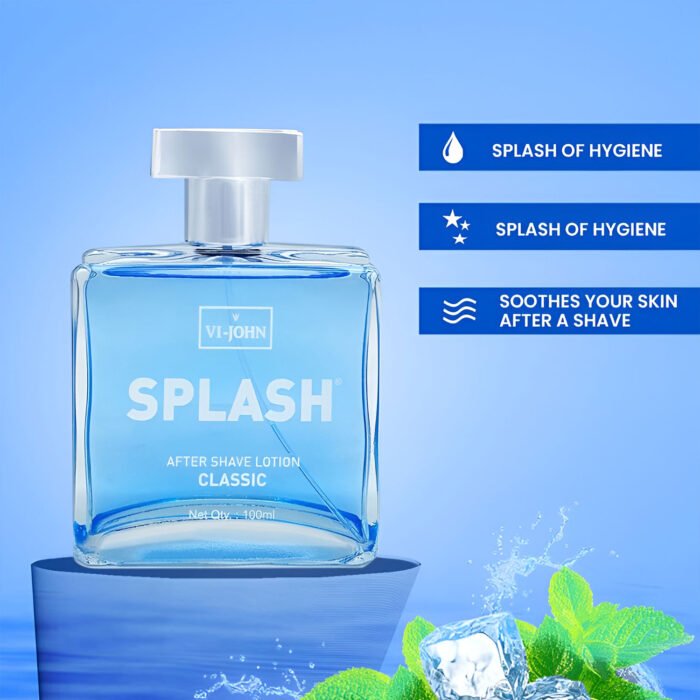 VI-JOHN Splash After Shave Lotion Classic 100 ML | For All Skin Types - Image 4