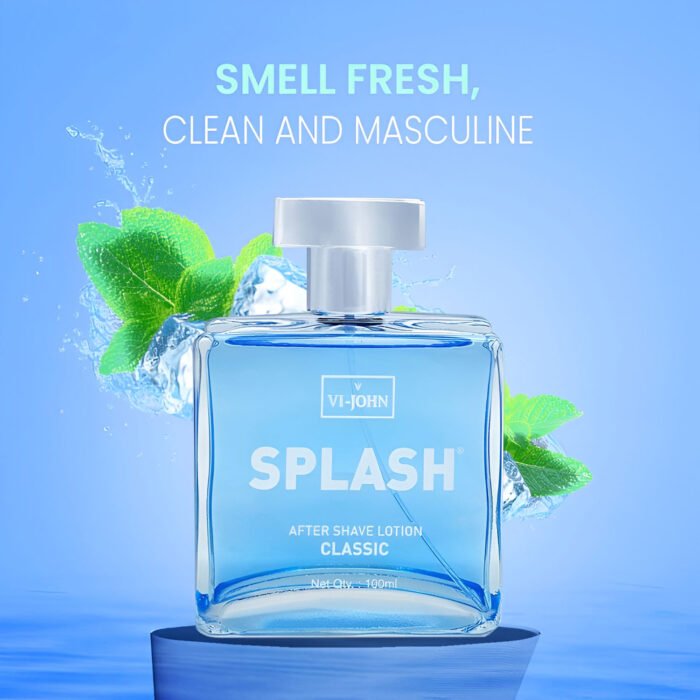 VI-JOHN Splash After Shave Lotion Classic 100 ML | For All Skin Types - Image 5