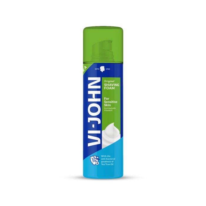 VI-JOHN Shaving Foam For Sensitive Skin | 400GM - Image 5