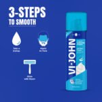 VI-JOHN Shaving Foam All Skin Types  | Dermatologically Tested | 400GM - Image 3